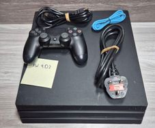 Sony PlayStation 4 Pro 1TB Low FW 9.03 Console PS4 Black Controller Tested (2)
