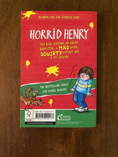 horrid henry krazy ketchup