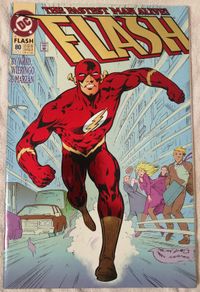 Flash #80 - Opposites Attract - Gold Foil Cover (1993)