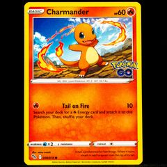 Charmander 008/078 Common Sword and Shield Pokemon Go Card