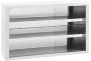 Kitchen Wall Cabinet 120x40x75 cm Stainless Steel
