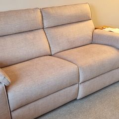 Like New 3 Seater Power Reclining Sofa