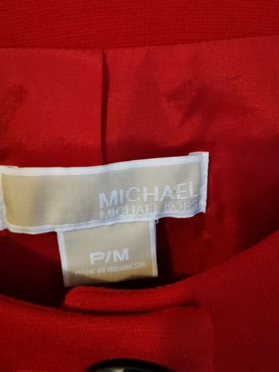 Michael Kors red bat-wing Jacket UK 12
