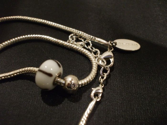 SALE!  Short Newbridge Silverware Charm Necklace