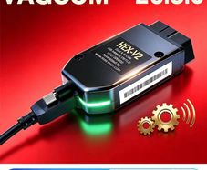 Newest 2024 VAG COM 24.7 VAGCOM 24.7 OBD Scanners Hex Can V2 FOR VW AUDI Skoda Seat Cars From 1996 -2017 Vag Atmega162