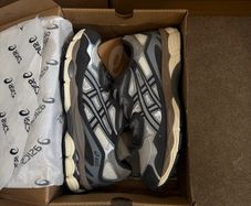 ASICS Gel-NYC Grey/Silver Brand New Size 8