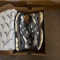 ASICS Gel-NYC Grey/Silver Brand New Size 10