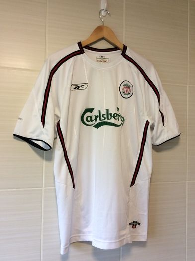 Liverpool Jersey. Season 2003/2004. Official Reebok Away Jersey From 2003. Authentic Original From The Time. Not A Modern Day Remake.