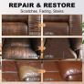 STARTSO WORLD 200ml Leather Recolouring Balm with 100mlLeather Conditioner, Gray Leather Repair Kit for Furniture, Leather Scratch Remover,Leather Colour Restorer for Couches, Car Seats Image 4