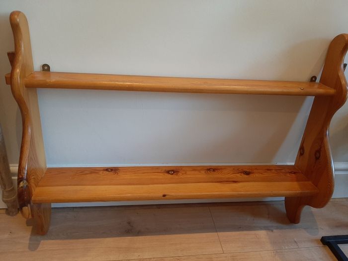 Pine Shelves.