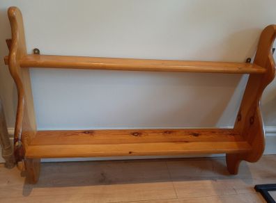Pine Shelves.