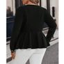 BNWT Stunning Black Peplum Jacket size 20 Image 2