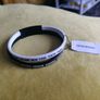 Emporio ArmaniUnisex Black Stainless Steel Multi-Strand Bracelet . New with tags. Image 3