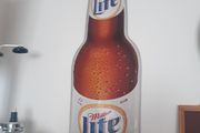 Metal Beer Bottle