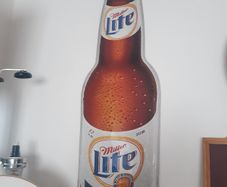 Metal Beer Bottle