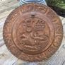 Antique Handmade Copper Charger Image 3