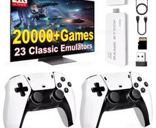 Retro Game Stick HDMI with 20000 games and 2 wireless controllers