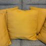 7 Mustard Cushions - 45 x 45cm Image 3