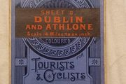 Vintage Map of Dublin and Athlone