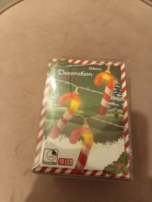 christmas candy cane  lights