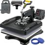 5-in-1 Multifunction Heat Press Machine for T-Shirts Mugs Caps & Plates Image 2