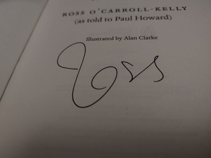 Camino Royale ! HAND SIGNED by Author - Ross O'Carroll-Kelly ! 2023 ! by Sandycove ! Autograph !