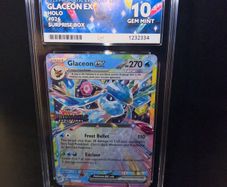 Glaceon ACE10 Graded Pokemon Card
