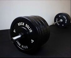 Olympic Barbell + Bumper plates bundle 127.5kg (new)