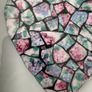 Handmade framed Heart in Pique Assiette Image 4