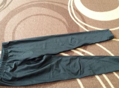 Girls black leggings  modern dance Studio Wolfe