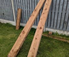 2 New Garden Sleepers