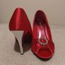 Stunning Pink satin Occasion Shoes NEW Image 8