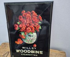 Wills Woodbine, Showcard, Original