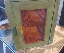 Vintage Meat Safe Food Cupboard