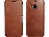 HTC One M8 Vintage Leather Case