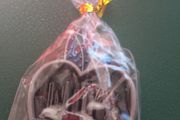 Key Ring heart shape New York
