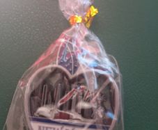 Key Ring heart shape New York