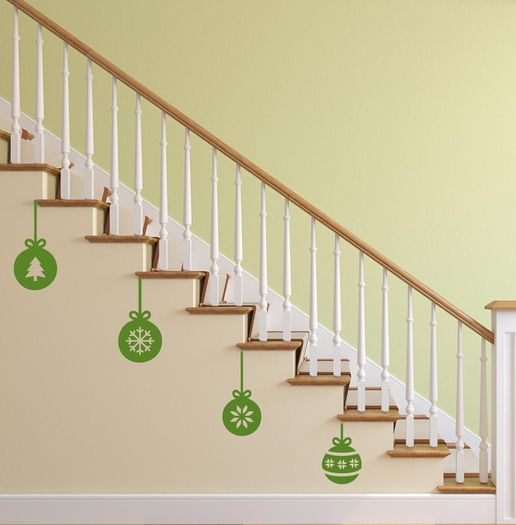 Wall / Window Decal Christmas Baubles Decoration, Baubles Wall Sticker, Holiday Decor, Christmas Baubles Decal, Christmas Baubles Sticker