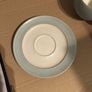 Denby cup and saucer Light Green blue colour Image 4