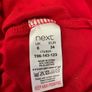 NEXT Red T Shirt Top Size 6! Image 2