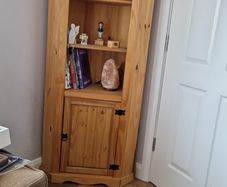 lovely corner corona  cabinet