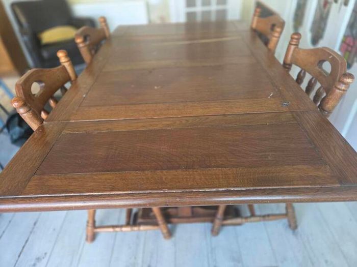 Table and chairs