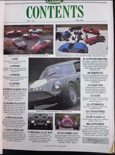 Classic Car Magazines x2