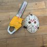 Halloween- Jason mask and electric saw Image 2