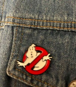 Funky Pin - great for jackets, coats, bags, backpacks, etc