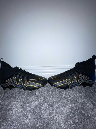 Black & Gold Football Boots