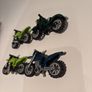 4 lego motorbikes scramblers dirt bikes Image 3