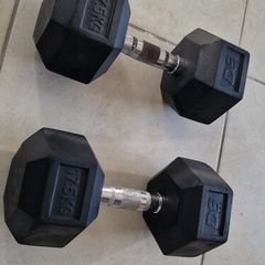 17.5kg hex dumbells