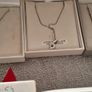 ladies silver chain and pendant Image 9