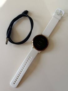 Garmin vivoactive 4S Rose Gold White Band